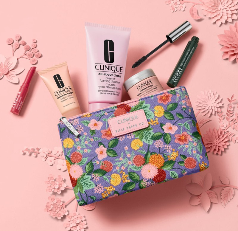 Receive a Complimentary Gift, Worth &euro;120, When You Purchase Two Clinique Products, One to be Skincare or Foundation*