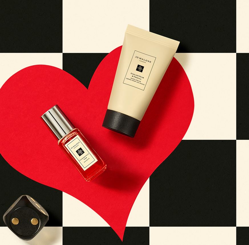 Receive a Complimentary Pomegranate Noir 9ml Cologne and English Pear & Freesia 30ml Body & Handwash, When You Spend €155 on Jo Malone London