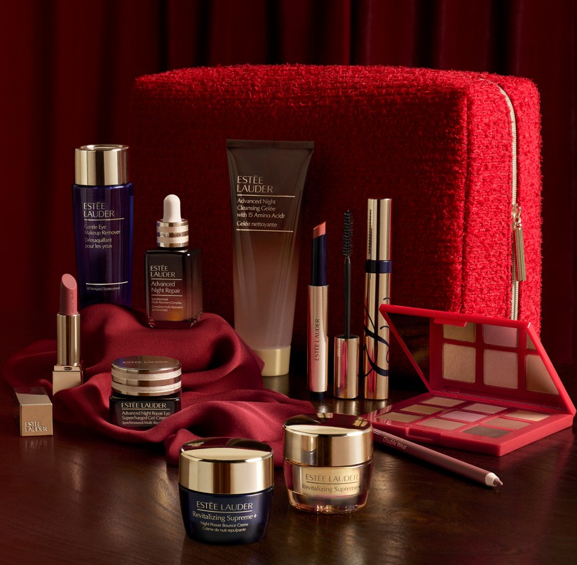 Purchase the Train Case Blockbuster 12-Piece Gift Set for &euro;102 When You Spend &euro;55 on Estee Lauder*