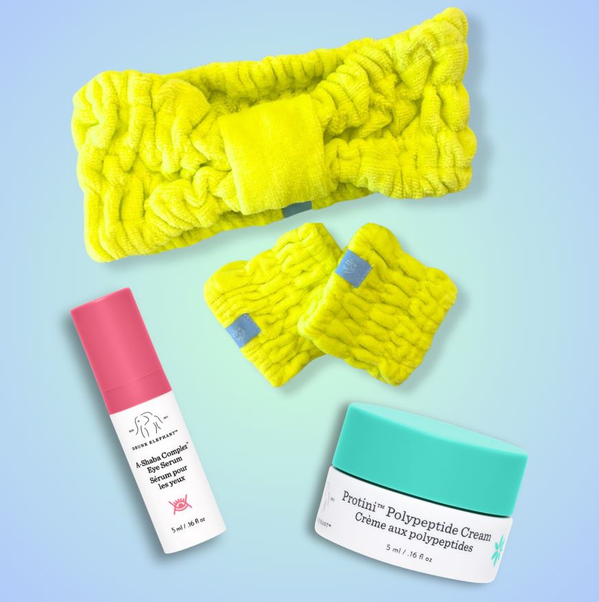 Receive a Complimentary Headband, A Shaba 5ml & Protini 5ml, Worth €24, When You Spend €75 on Drunk Elephant