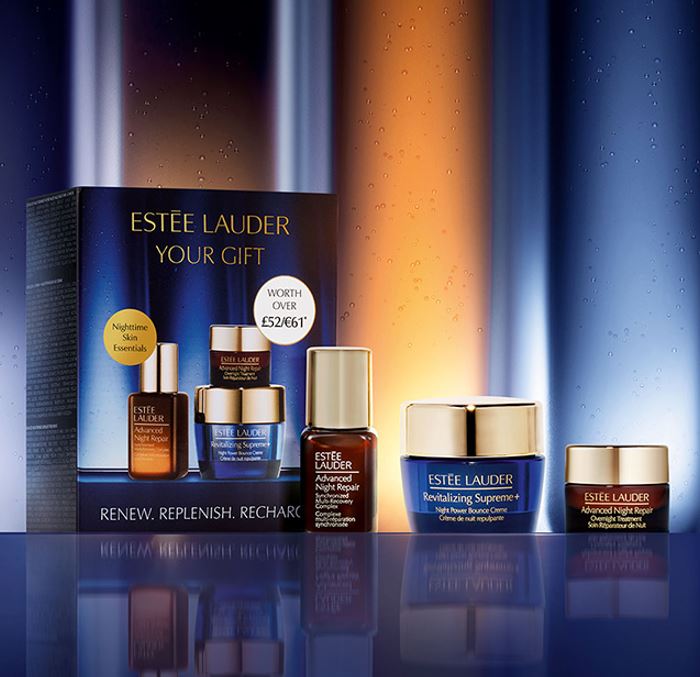 Receive a Complimentary Night-time Skin Essentials Kit, Worth €61, When You Purchase a Full-Sized Advanced Night Repair Serum From Estee Lauder