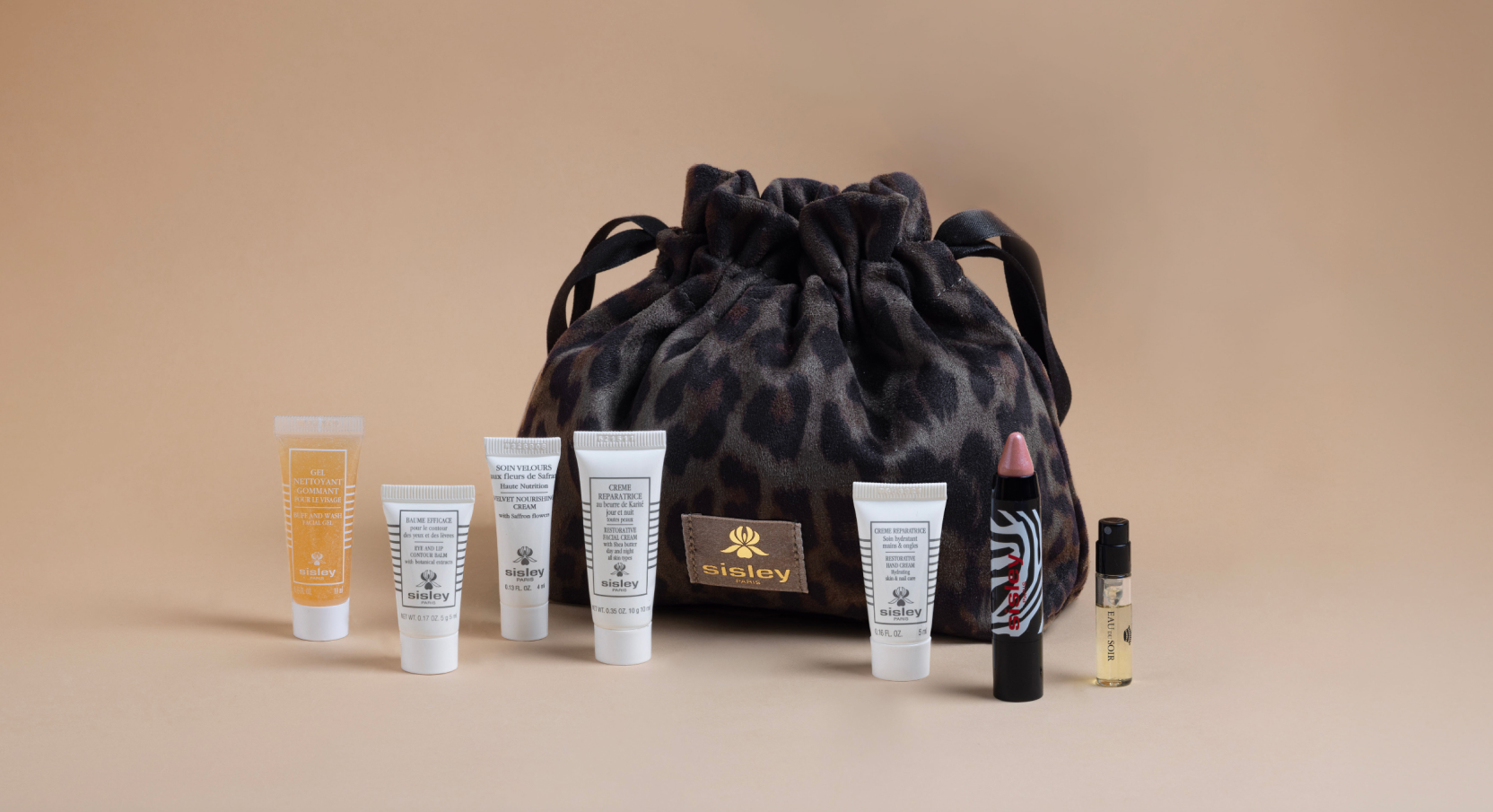 Receive a Complimentary Sisley Leopard Pouch, Worth &euro;125, When You Spend &euro;250 on Sisley