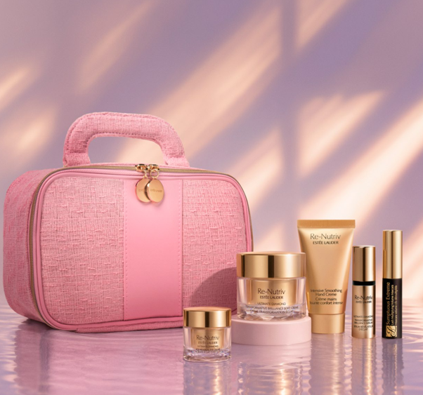 Receive a Complimentary Gift, Worth Over &euro;270, When You Purchase Two Estee Lauder Products, One to be a Moisturiser, Eye Care or Repair Serum*