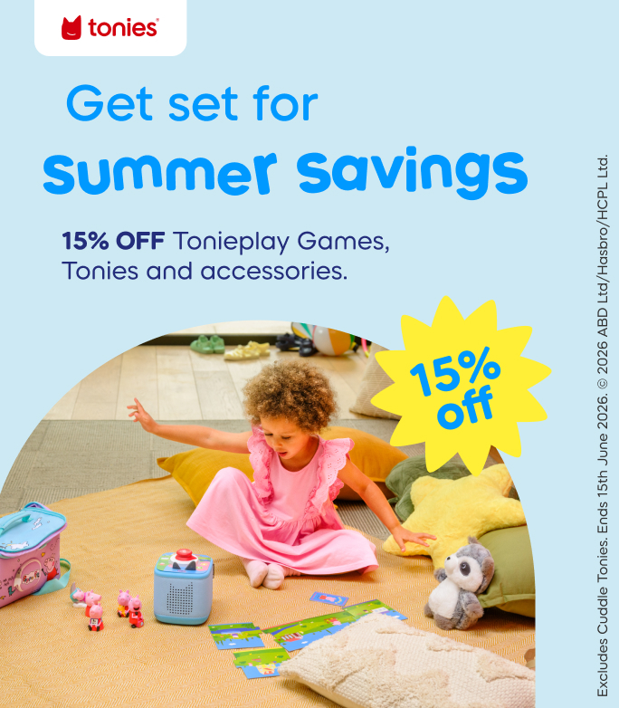 Limited Time Tonies Offer: 15% off almost everything
