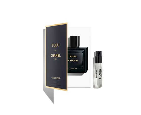 Receive a Complimentary Bleu L’Exclusif Sample, When You Purchase a Full Sized Bleu L’Exclusif