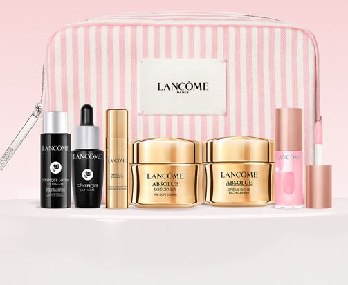 Choose a Complimentary Lanc&ocirc;me Gift, When You Purchase 2 Lanc&ocirc;me Products, One to be Skincare