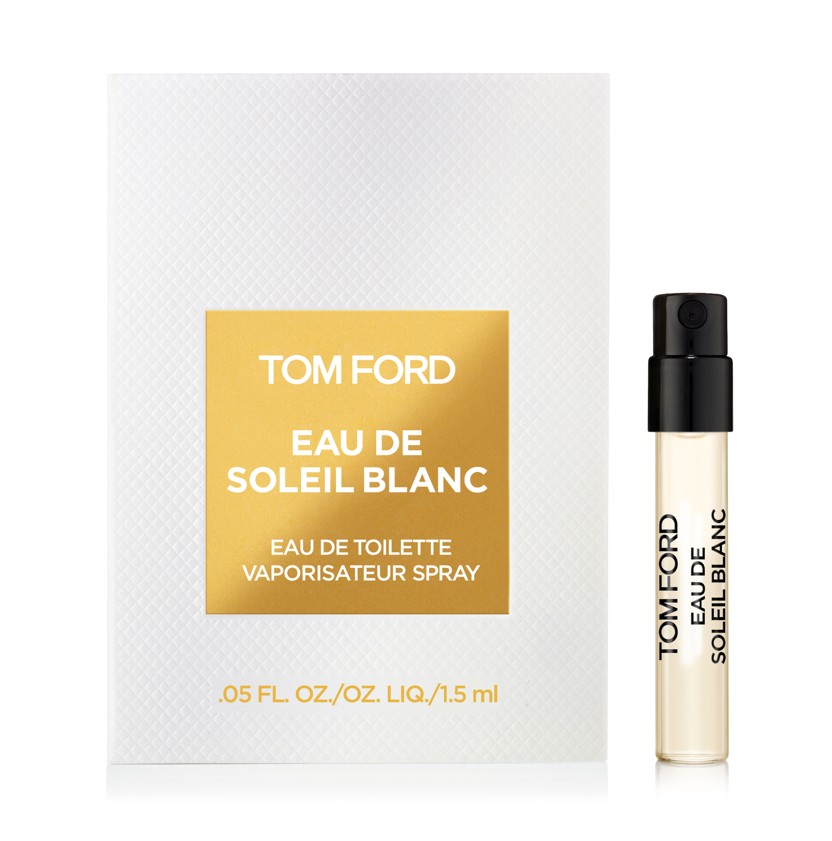Purchase Eau de Soleil Blanc and receive a sample size to try